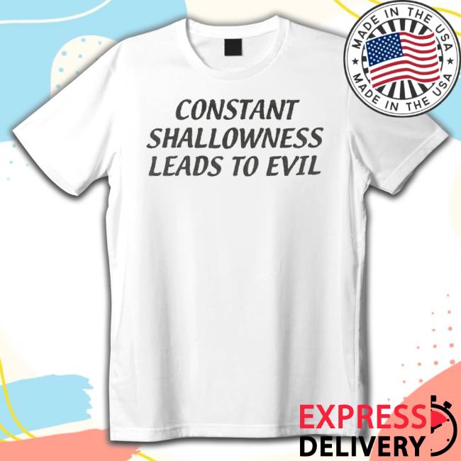 00'S Coil 'Constant Shallowness Leads To Evil' Sweatshirt